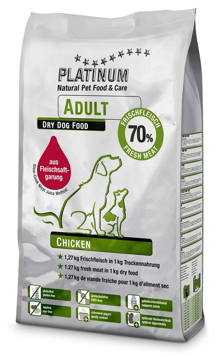 Platinum - adult chicken hundfoder 1,5kg