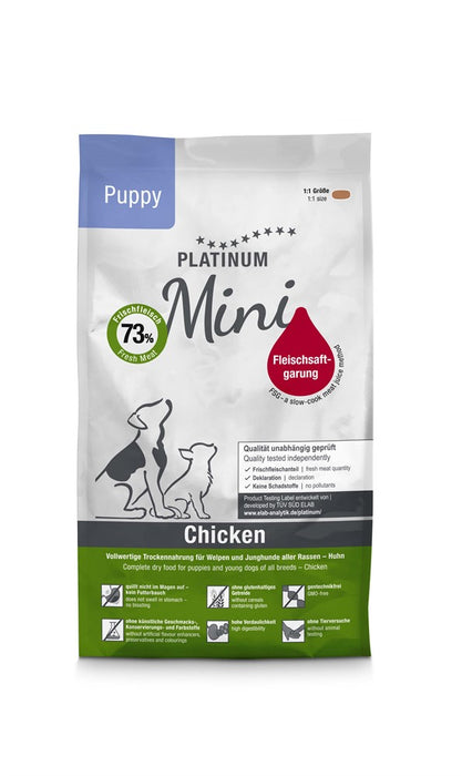 Platinum - mini puppy chicken 900 g