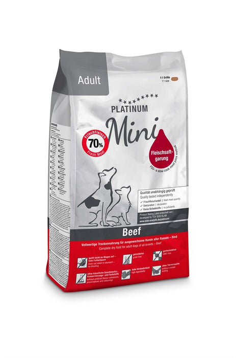 Platinum - mini adult beef+potato 900 g