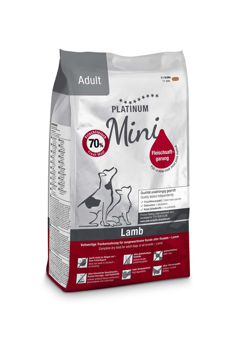 Platinum - mini adult lamb+rice 900 g