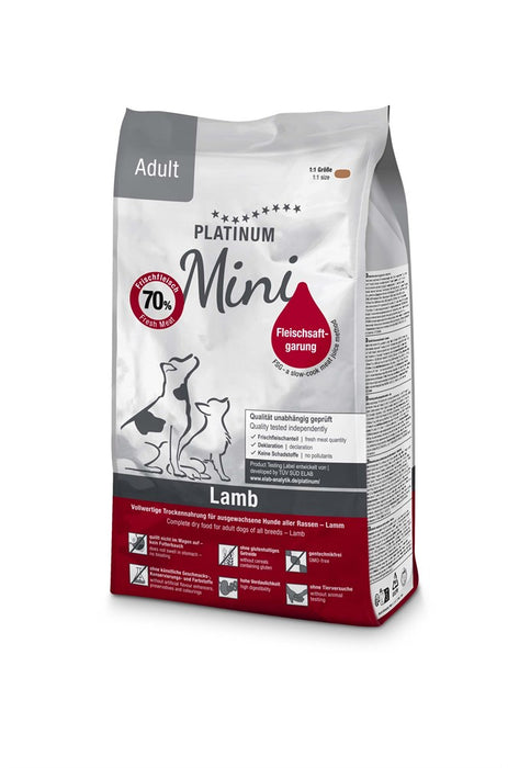 Platinum - mini adult lamb+rice 900 g