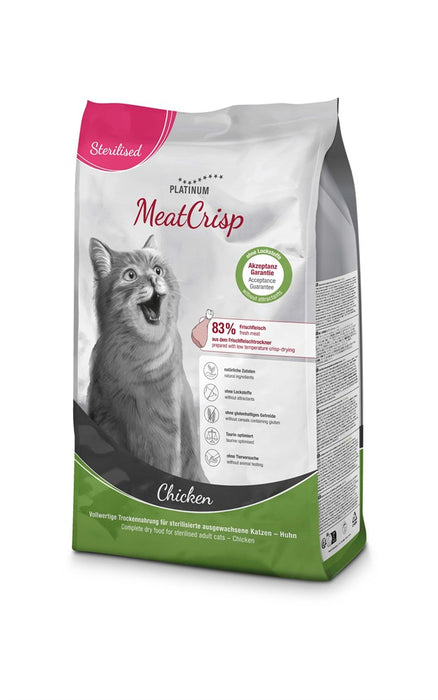 Platinum - cat meatcrisp sterilised chicken 1,5 kg