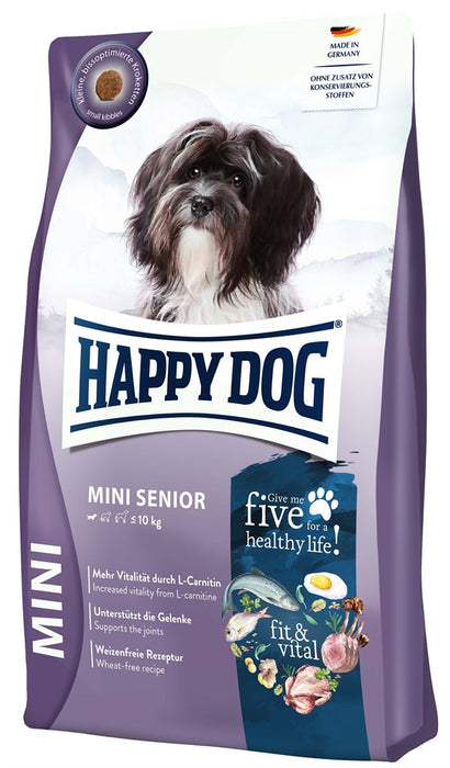 HappyDog - mini senior helfoder 300g