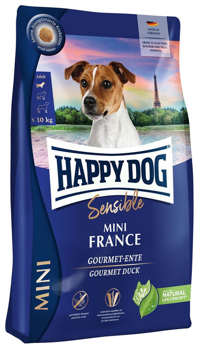 HappyDog - sens mini france hundefoder 800g