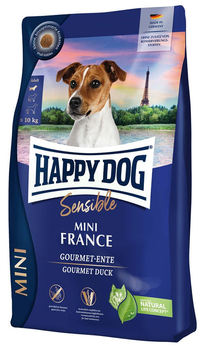 HappyDog - sens mini france hundefoder 800g