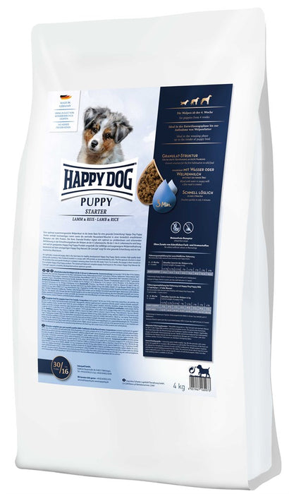 HappyDog - puppy starter lamm & ris 4 kg