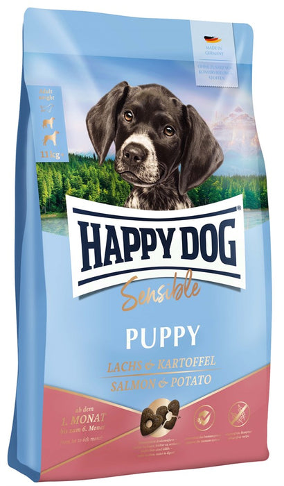 HappyDog - sensible puppy lax & potatis 1 kg - hundfoder