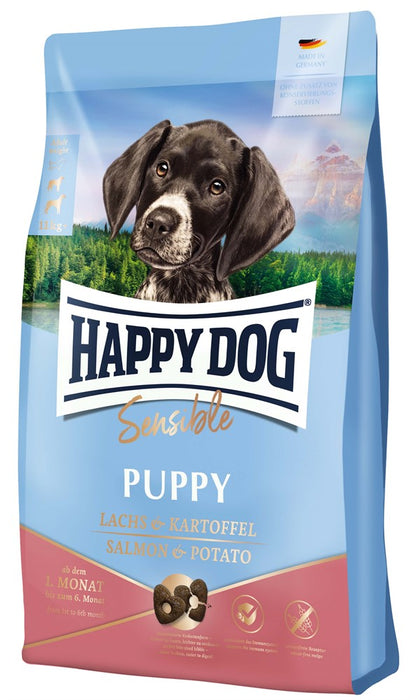 HappyDog - sensible puppy lax & potatis 1 kg - hundfoder