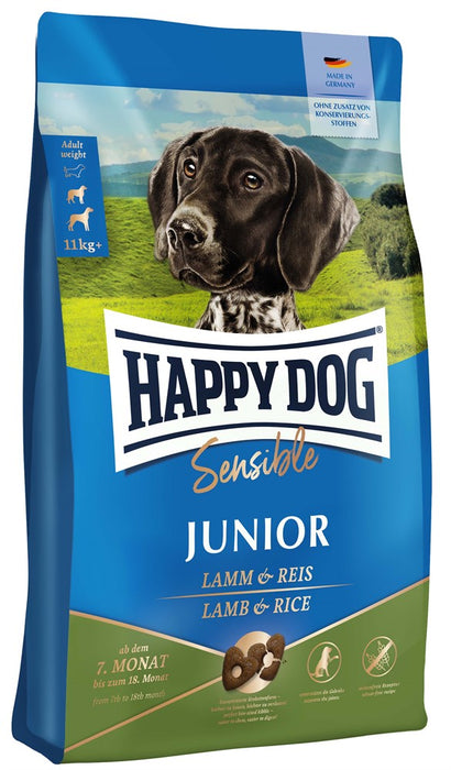 HappyDog - junior lamb & rice 4 kg