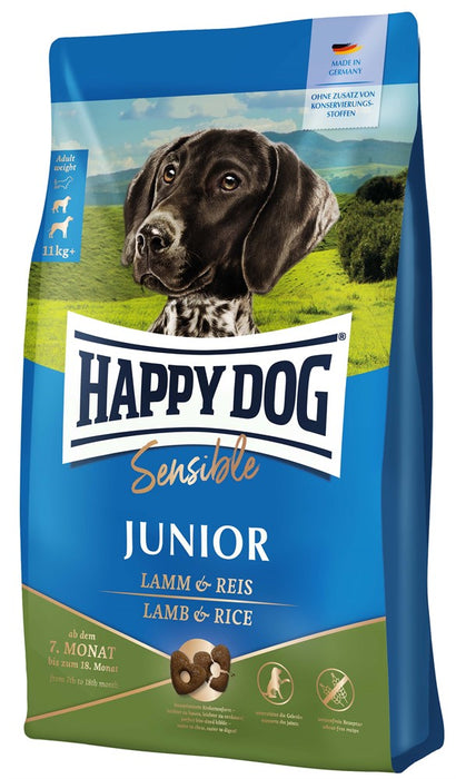 HappyDog - junior lamb & rice 4 kg