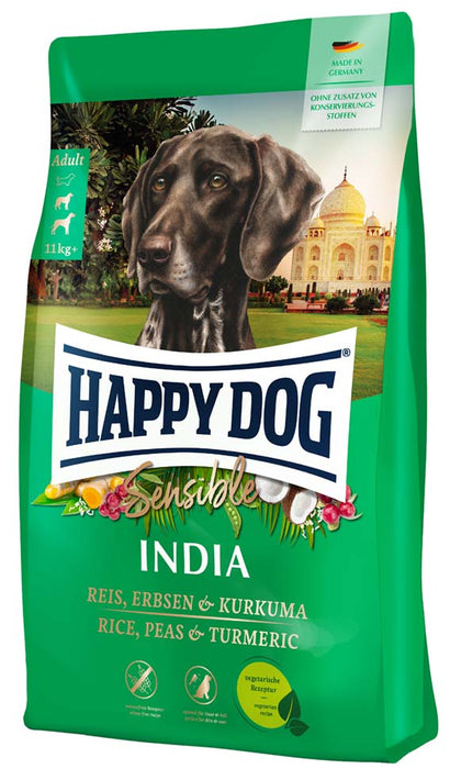 HappyDog - sensible india vegetariskt helfoder 300g