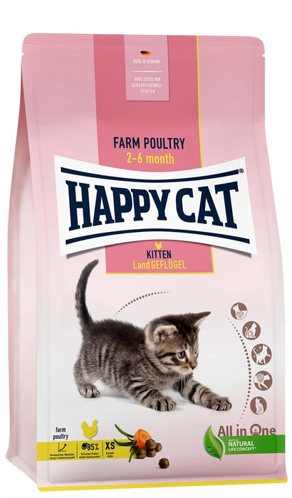 HappyCat - kitten fågel 4kg