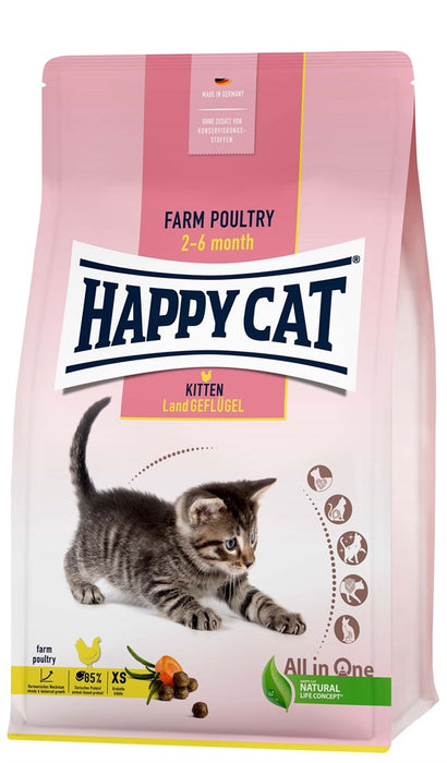 HappyCat - kitten fågel 4kg