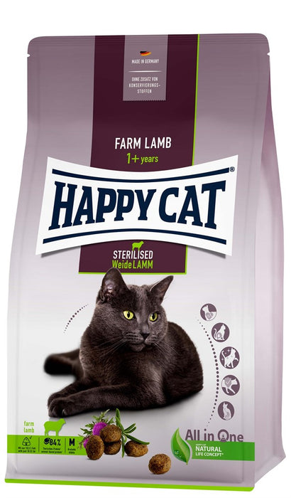 HappyCat - adult sterilised lamm 4 kg