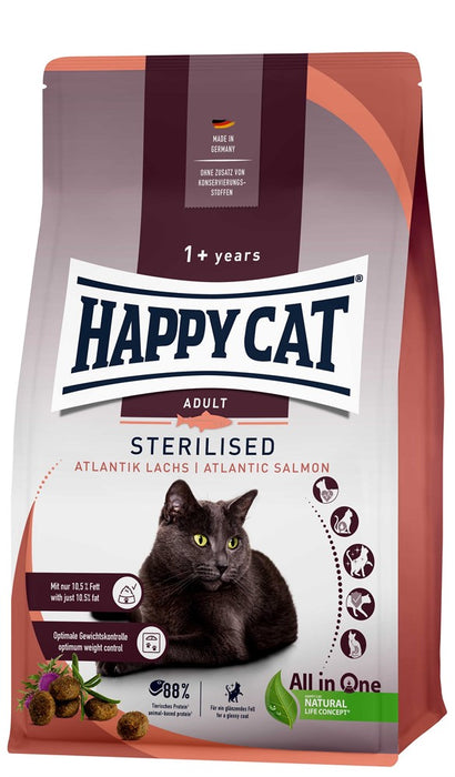 HappyCat - adult sterilised lax 10kg