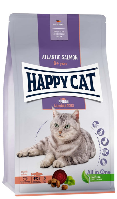 HappyCat - senior atlantlax foder 1,3kg