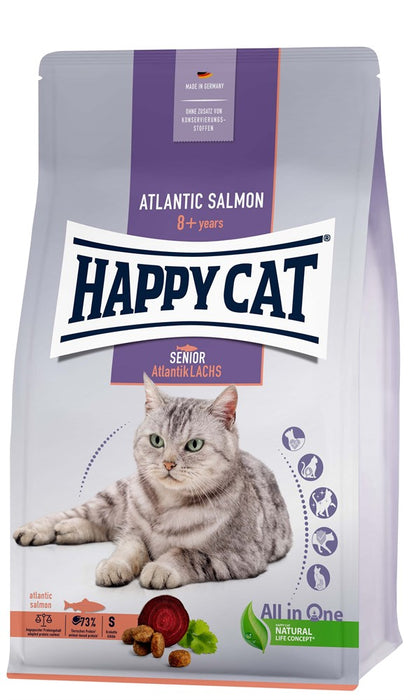 HappyCat - senior atlantlax foder 1,3kg