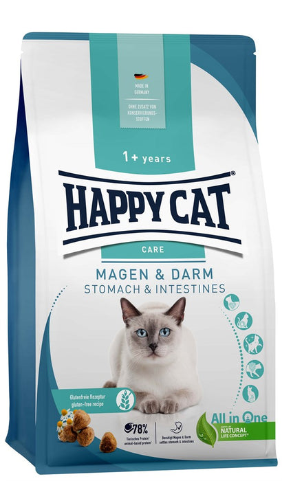 HappyCat - sens. stomach kibbles 4kg