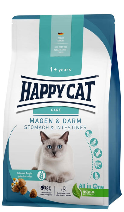 HappyCat - sens. stomach kibbles 4kg