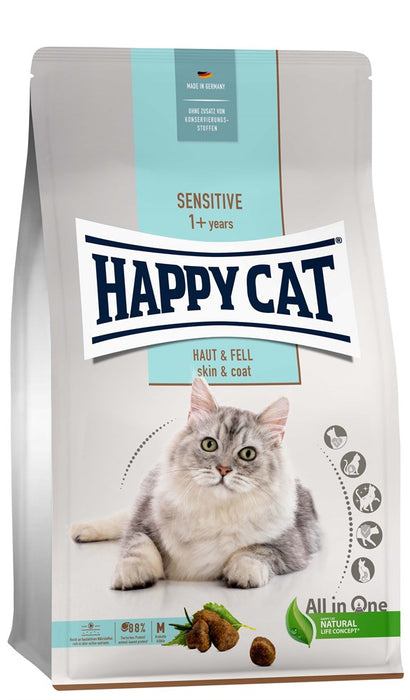 HappyCat - sens. skin&coat, 300 g