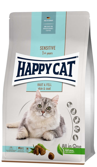 HappyCat - sens. skin&coat, 300 g