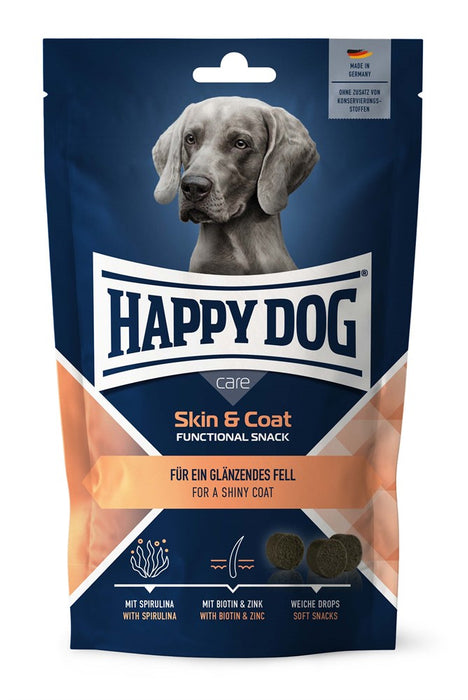 HappyDog - care snack skin & coat, 100 g