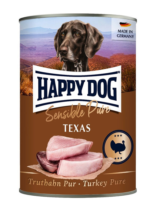 HappyDog - texas konserv 100% kalkon 400g