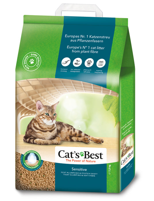 CatsBest - sensitive klumpbildande 20l 7,2kg