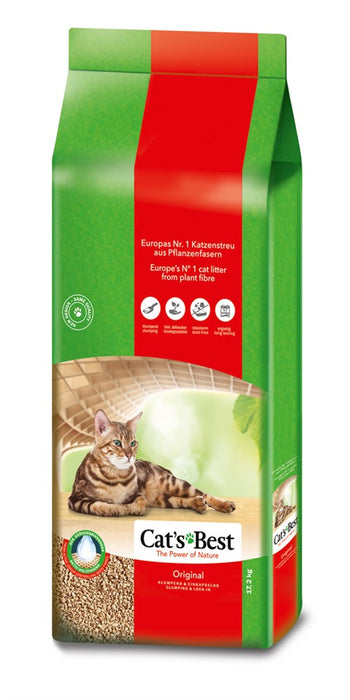 CatsBest - original kattströ 40l 17,2kg