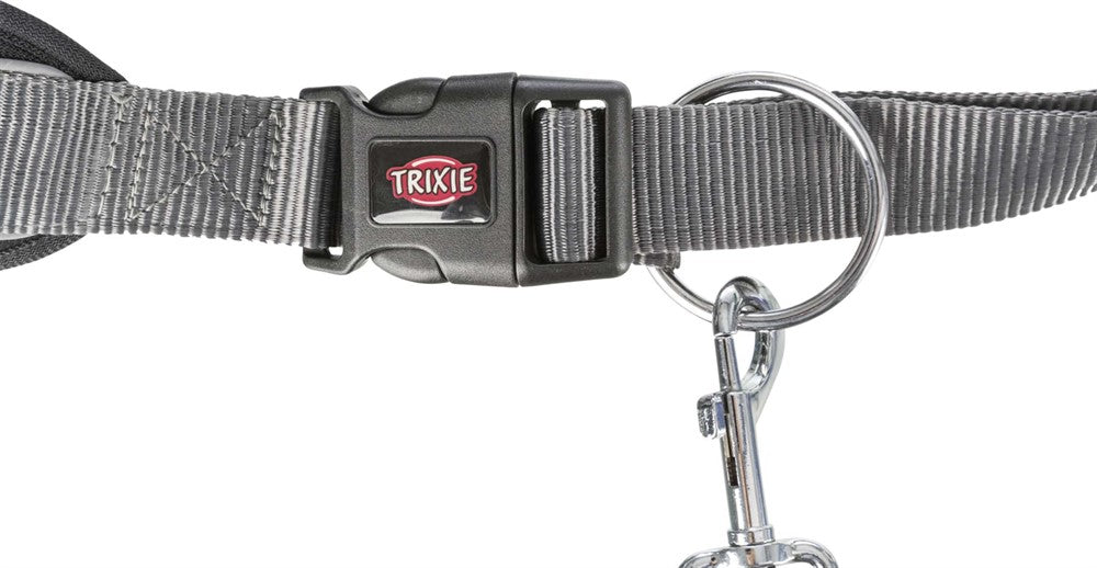 TRIXIE - handsfreebälte med expander 70-130/9 cm koppel 1,2-1,5 m/25 mm