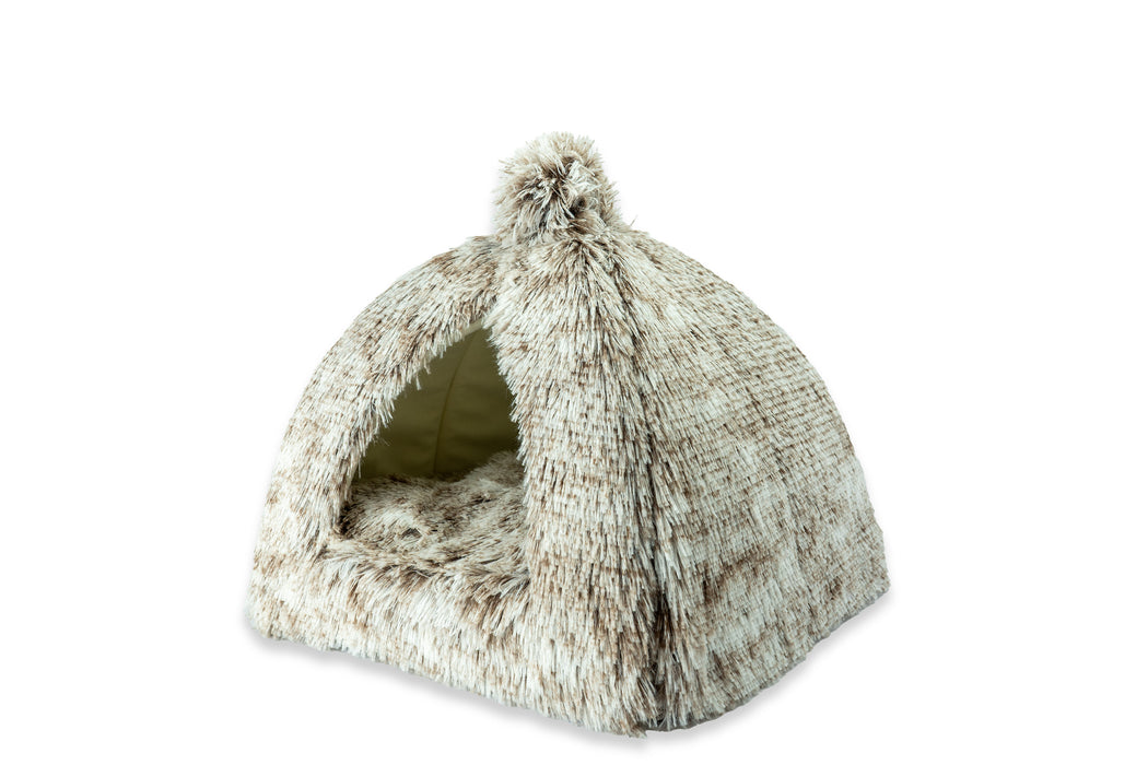 Kitty Play - cat igloo brown 40cm