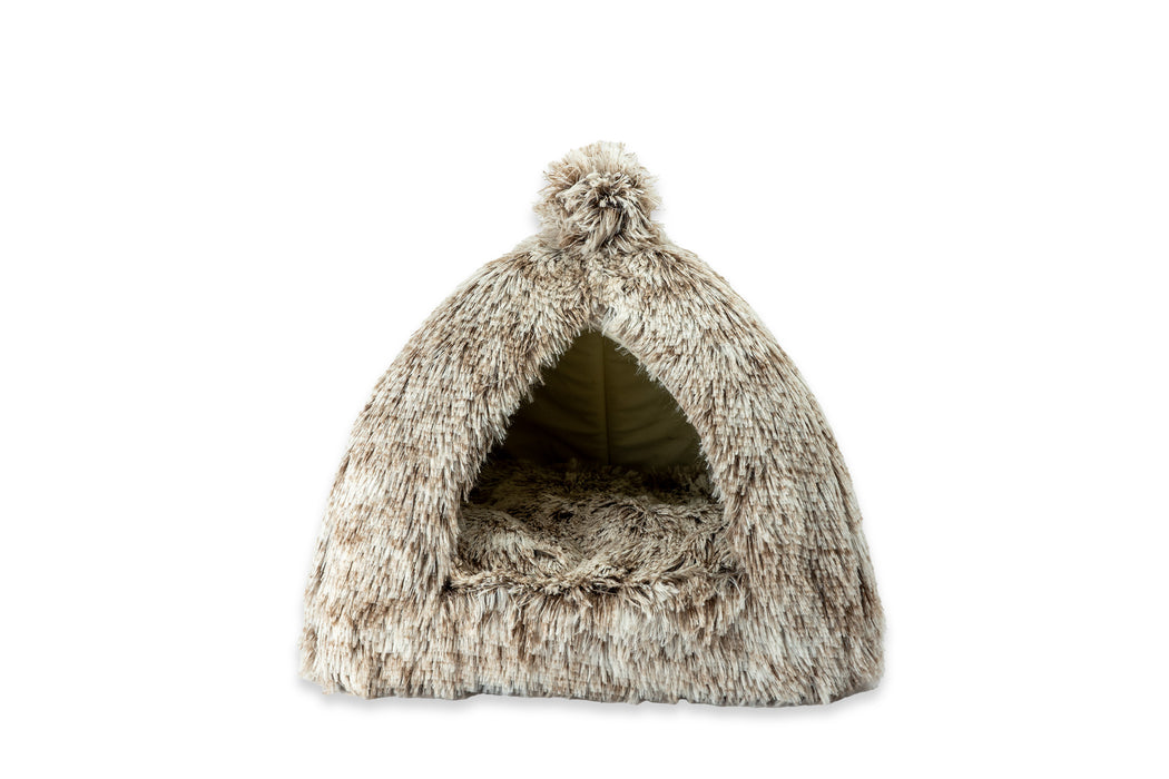 Kitty Play - cat igloo brown 40cm