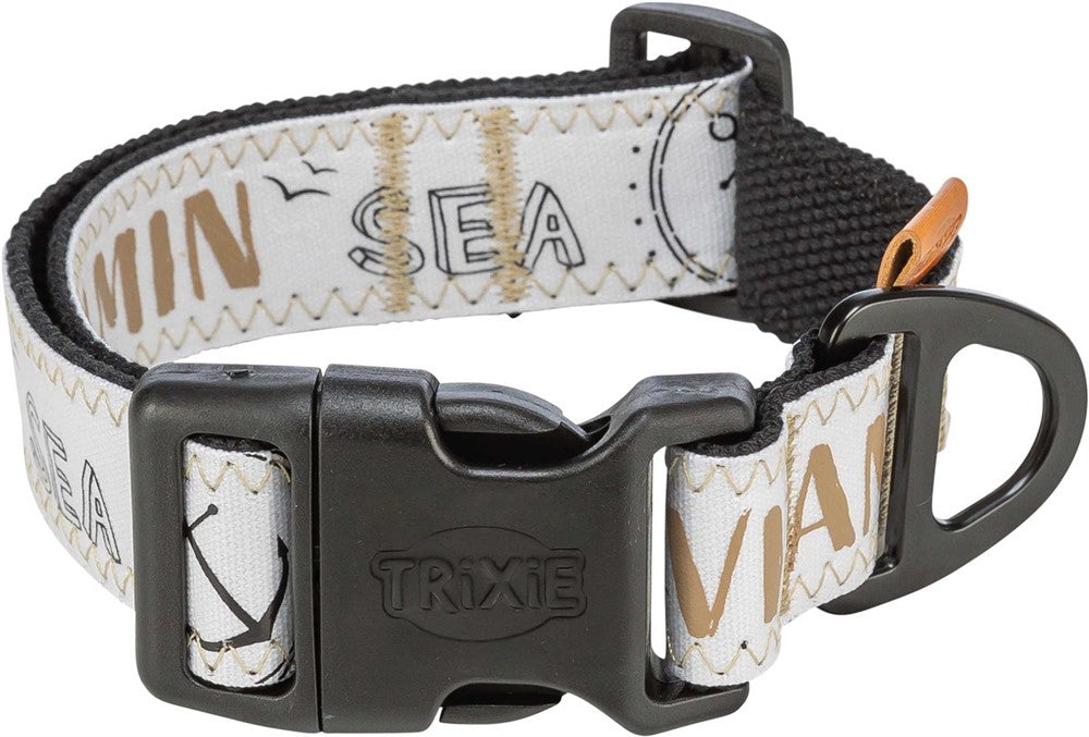 TRIXIE - be nordic halsband x-bred svart s-m 32-45cm 30mm - husdjursprodukter