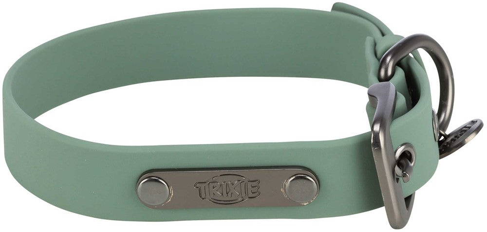 TRIXIE - citystyle halsband pvc sage m 35-42cm 20mm - halsband