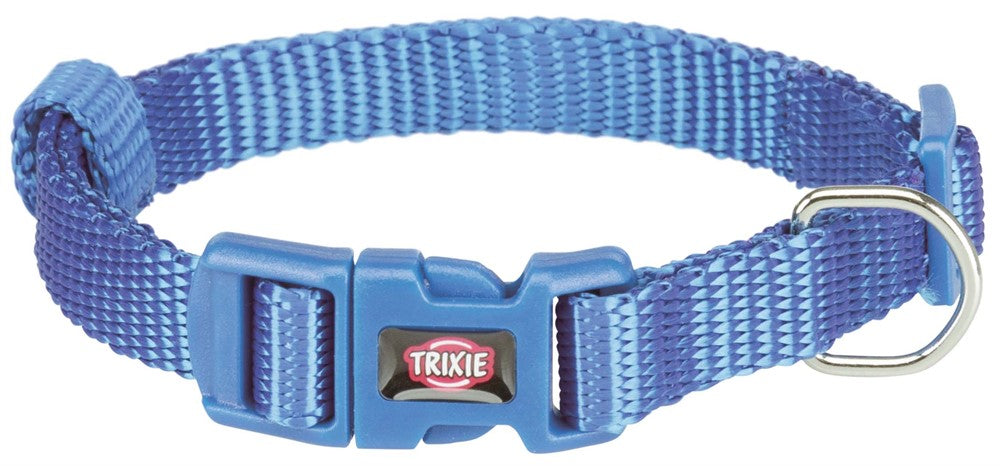 TRIXIE - premium halsband xs/s 22-35 cm/10 mm blå