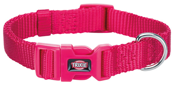 TRIXIE - premium halsband s 25-40 cm/15 mm fuchsia