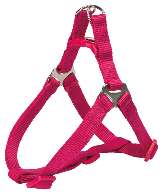 TRIXIE - premium one touch sele l 65-80 cm/25 mm fuchsia