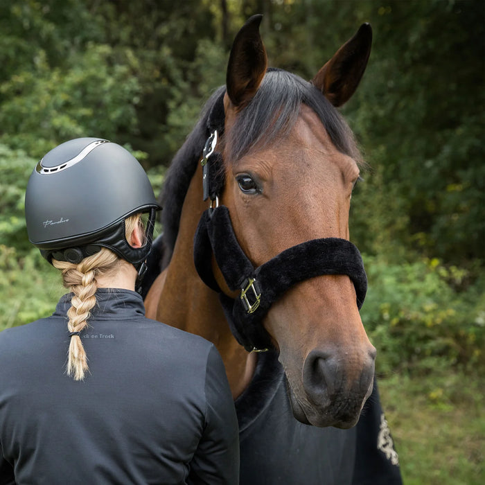 Back on Track - "audrey" fleecegrimma - svart