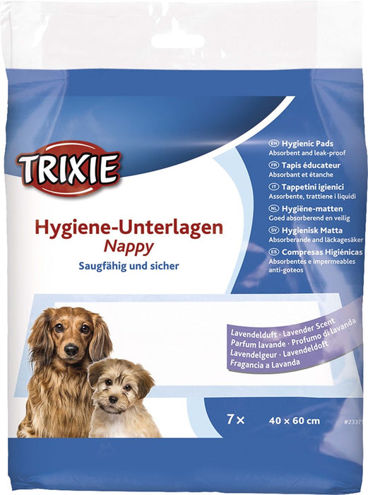 TRIXIE - valpmatta housetrainer,lavendel 40x60 cm 7-pack