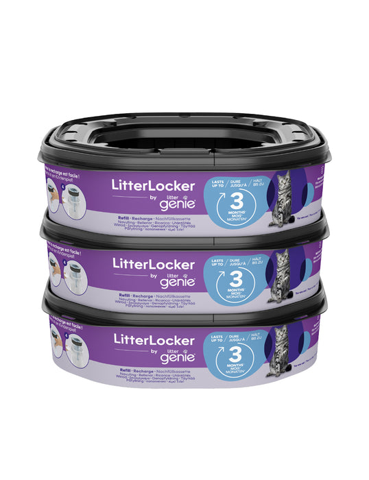 Litter Genie - refill 3-pack litterlocker by