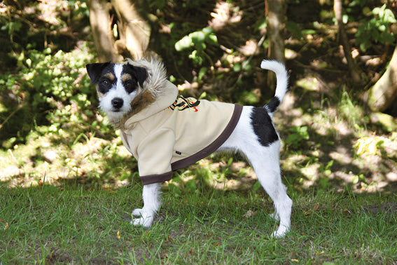 TRIXIE - hundpullover vancouver beige 18cm - hundkläder