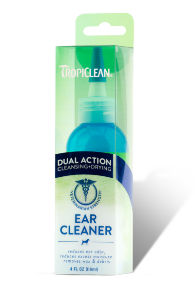 Tropiclean - dual action ear cleaner