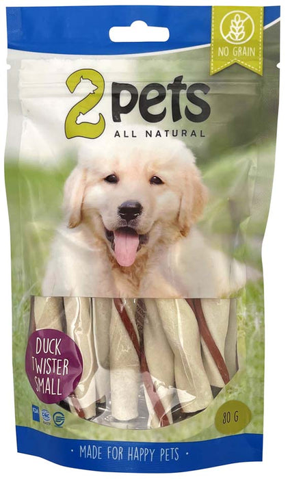 2pets - tuggtwister ankfilé small 80g