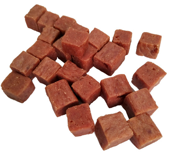 2pets - dogsnack ostrich/struts cubes, 400 g