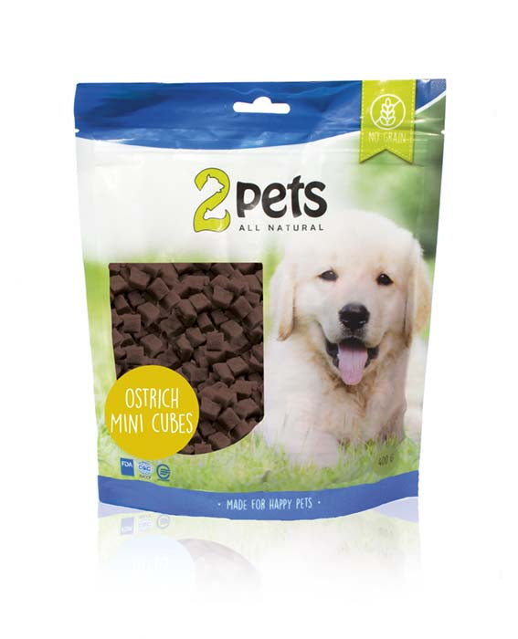 2pets - dogsnack minicubes struts 400g