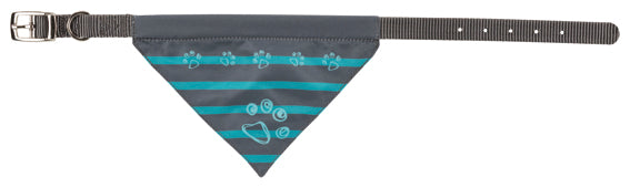 TRIXIE - halsband med scarf nylon xs 19-24cm 10mm