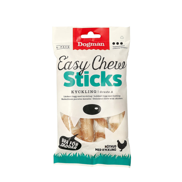 Dogman - easychew sticks med kyckling 4p