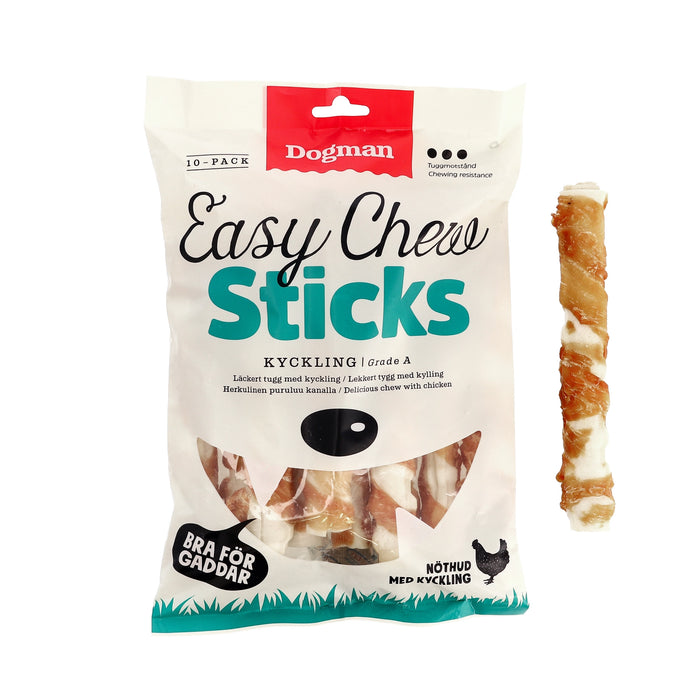 Dogman - easychew sticks med kyckling 10p