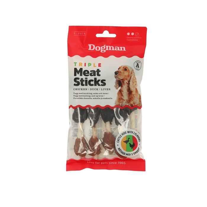 Dogman - triple meat sticks 5p