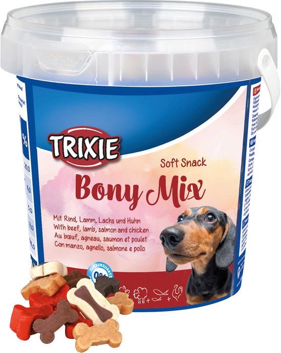 TRIXIE - soft snack bony mix 500g plasthink